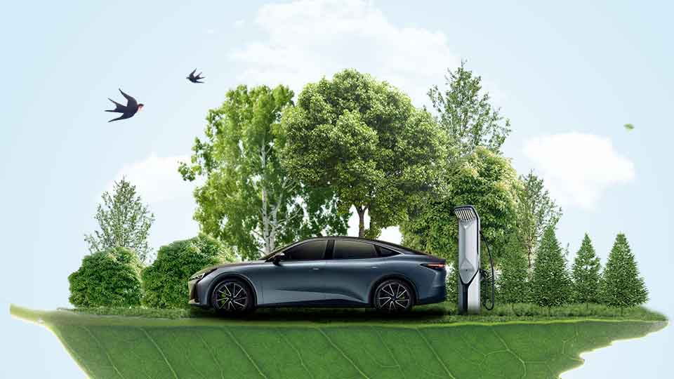 用一種很「北汽」的方式，讓世界多抹綠